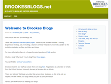 Tablet Screenshot of brookesblogs.net